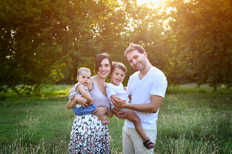 Servizio fotografico famiglia aperto Bergamo