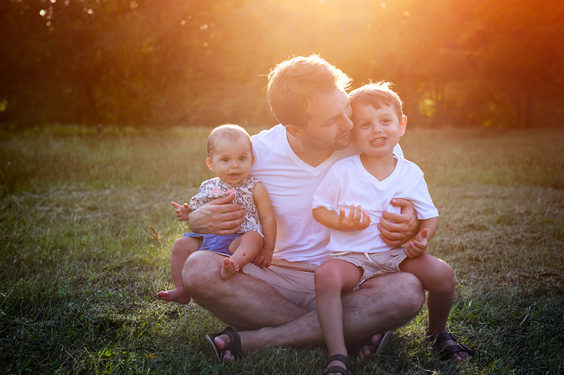 Servizio fotografico famiglia aperto Bergamo