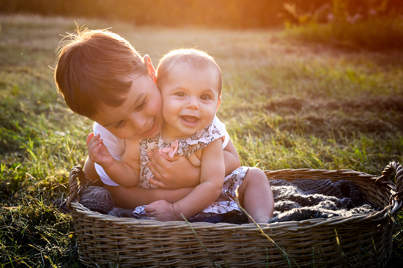 Servizio fotografico famiglia aperto Bergamo