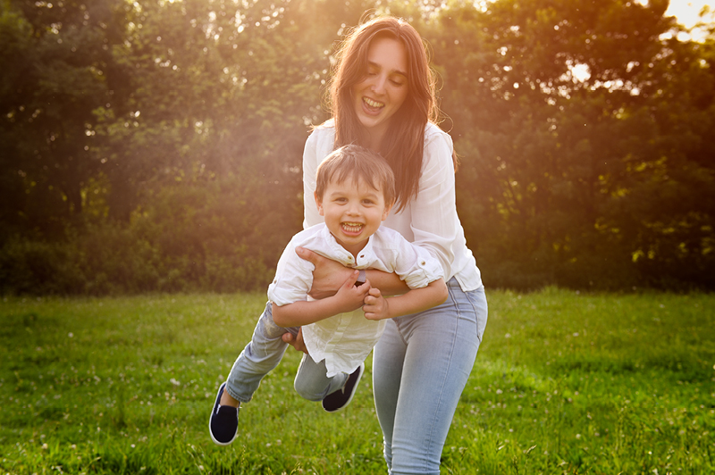 Servizio fotografico famiglia Bergamo