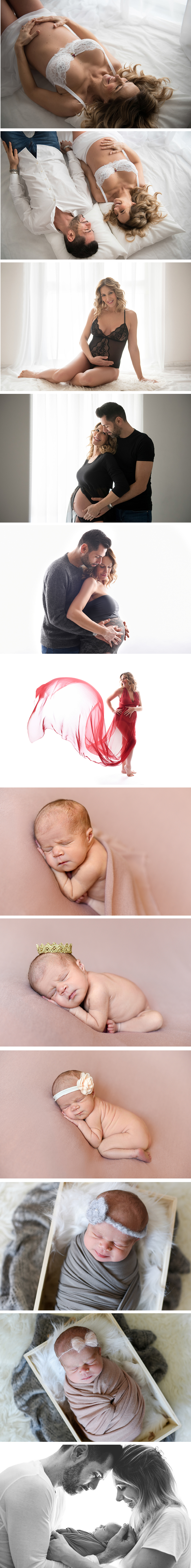 Fotografo maternità e neonato Bergamo