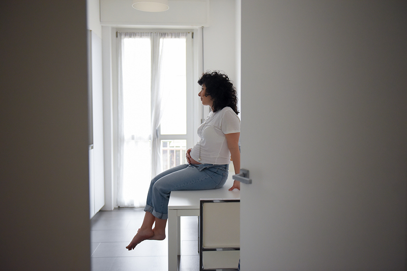 Fotografo maternità gravidanza Bergamo